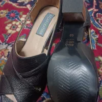 کفش چرم نوکفش زنانه بسیار زیبا نوی نو