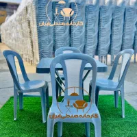 میز و صندلی پلاستیکی طرح ترنج نهارخوری صندلی نماز