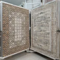 بورس قالیچه نسکافه ای و طوسی