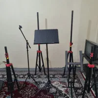 پایه باند، پایه میکروفن، پایه نت رهبری. پایه میکسر