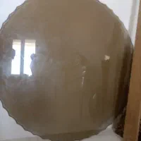 شیشه میز ناهار خوری گرد