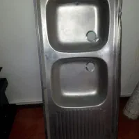 سینک استیل دو قلو