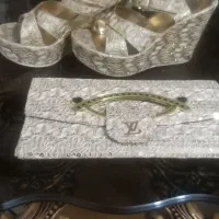 کفش پاشنه دار با ستش