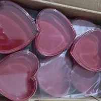 یکبارمصرف کریستالی شکل قلب