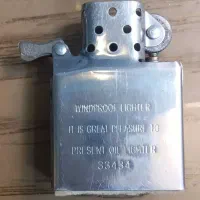 فندک زیپو اصلی قدیمی  سالم