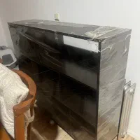 کتابخانه یا قفسه دکوری چوبی