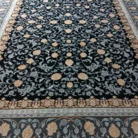 فرش افشان سورمه ای