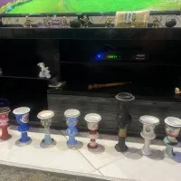 سر قلیون قاجاری ۸ عدد