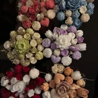 باکس گل شمع گلشمع