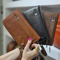 کیف پول دستیmardanehمردانه چرم اصل طبیعی فقط۲/۶۵۰