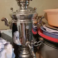 سماور گازی و یک اجاق گاز