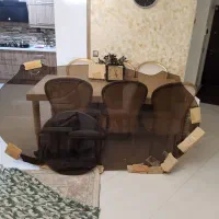 شیشه رومیزی نهار خوری ۸ نفره