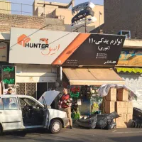 چراغ جلو خطرعقب پراید پژو رودری جلوپنجره سپرقالپاق
