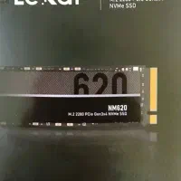 SSD M.2 Lexar NM620 512 gig و یک هارد اکسترنال500