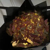 دسته گل پروانه‌ای (نوردار/ساده)