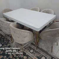 میز نهار خوری شیش نفره نو