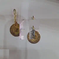 گوشواره طلا قاجاری احمد شاهی