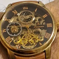 ساعت اتومات اسکلتون اصل اسنس سوئیس/سرتیفیکیت دار