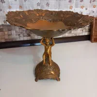 ظرف میوه خوری آنتیک و شمع دانی