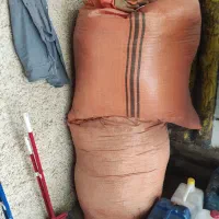 140کیلو یونجه خشک و30کیلو کا سفید گندم گونی شده