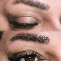 آرایش دائم ابرو .خط چشم.رژلب  وشید لب