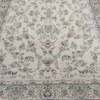 روفرشی مخمل کرمی6متری