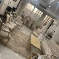 مبلمان ۹نفره و میز ناهارخوری ۸نفره