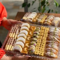 قطاب شیرینی نوروزی  نخودی قنادی شیرینی سنتی و مدرن