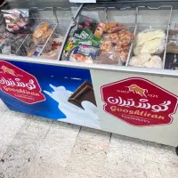 فریزر صندوقی بستنی اگور ترک ۵۰۰ لیتری اصل