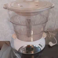 بخارپز ۳طبقه لمسی