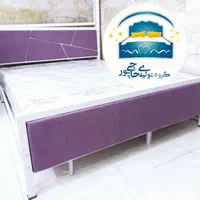 تخت خواب دو نفره حاجی پور(تختخواب۲دونفره)تشک حریره
