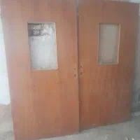 درب چوبی
