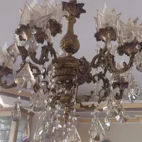 یک جفت لوستر ۶ شاخه دوبل (۱۲ شعله)