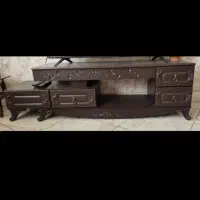 میزتلویزیون رنگ چوب
