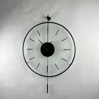 ساعت دیواری مدرن متالینو