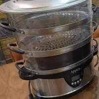 بخارپز اپکس و ماگ (مناسب جهیزیه)