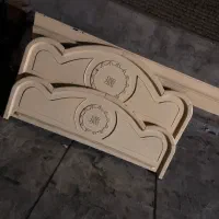 تخت دو نفره چوب