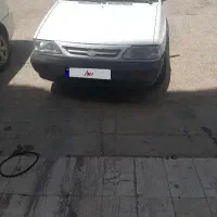 پراید مدل ۸۷ سفید شاسی پلم امیدیه