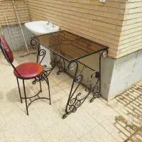 میز و صندلی فرفورژه