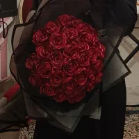 دسته گل ربانی قرمز