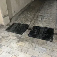 اصلاح شیب رمپ پارکینگ ( سرعتگیر-دست انداز )