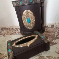 سطل و جادستمال کاغذی