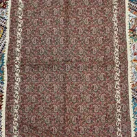 رومیزی سه تیکه ترمه حسینی - سرمه دوزی