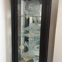 ویترین یا بوفه همراه آینه شمعدان رایگان
