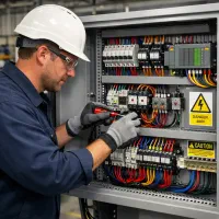 برقکار ساختمان تابلو برق صنعتی رفع اتصالی وسیم‌کشی