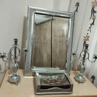 آینه و شمعدان و جای قرآن