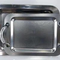 سینی استیل زخیم طرح دایموند تک و عمده