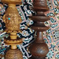 تنه قلیان چوبی کلکسیونی وکهنه