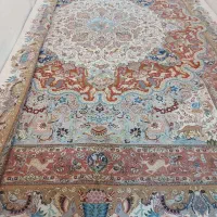 فرش دستباف جفت ۲۴ متری طرح منظره (مینیاتور)