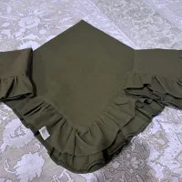 رومیزی لینن چین دار